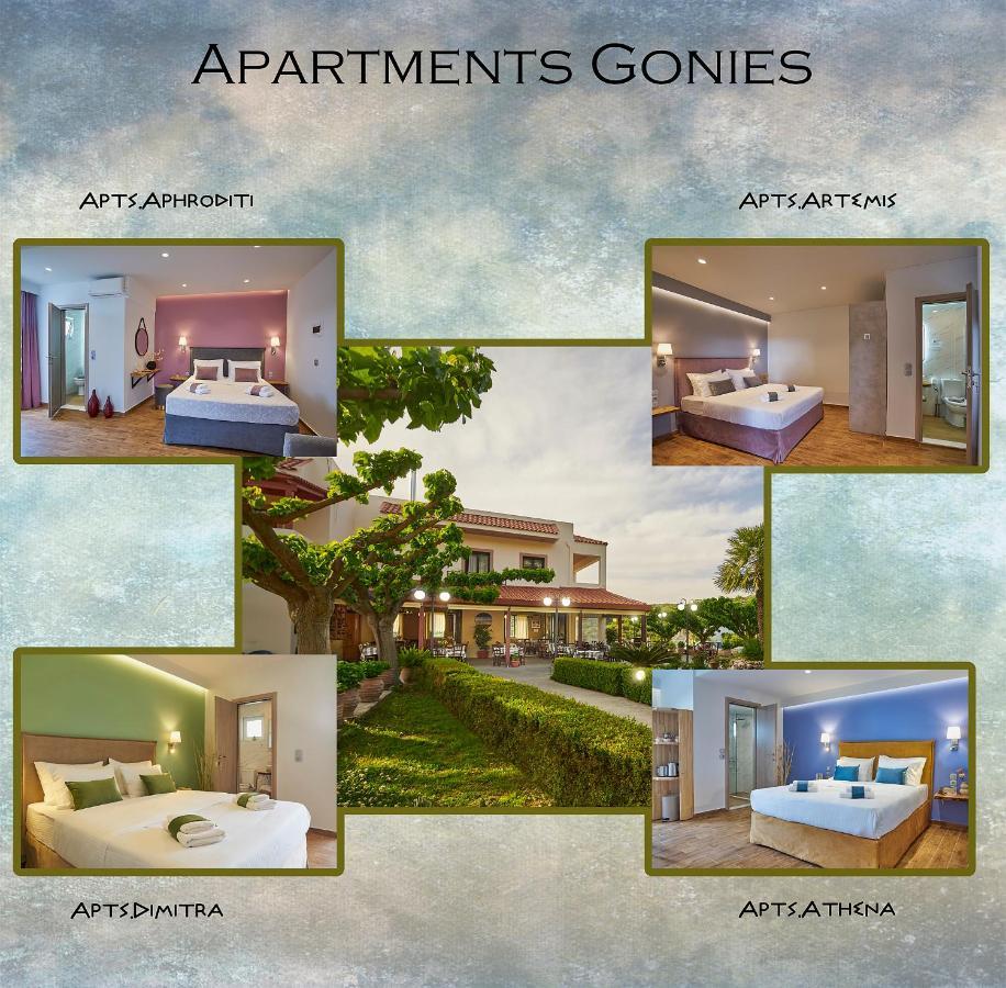 Apartments Gonies - Artemis Goniai Bagian luar foto